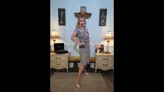 Dainty Rascal Dances in a Checkered Dress