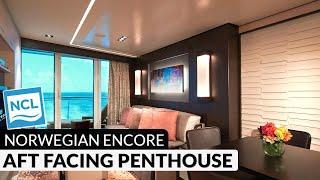 Norwegian Encore | Haven Aft-Facing Penthouse with Balcony Full Tour & Review 4K | Category HB, HC