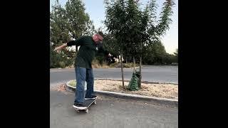 Little Nose Slide? Over 50 beginner trying to learn nose slides! #skateboarding #learntoskate