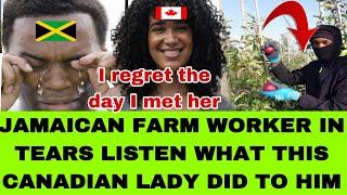 PUPA JESUSJAMAICAN MAN CRY LIKE A BABY HE GOT USED AND ABUS€D BY THIS CANADIAN LADY HE MET LISTEN