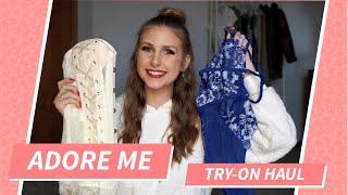 Adore Me try-on haul | Corsets, bodysuits, and lingerie sets!