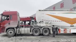 4 Axle 60 Ton Cement Bulker Trailer