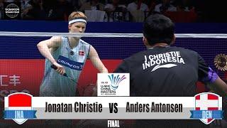 Badminton China Masters 2024 | Jonatan Christie (INA) vs Anders Antonsen (DEN) - FINAL