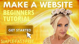 How To Make A Website 2025 ~ A Website Tutorial For Beginners