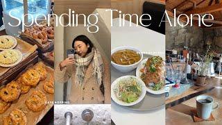 spending time alone | cafe hopping in yongsan, seoul & eating by myself