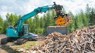 The Right Way to Move Firewood | TMK MultiGrab