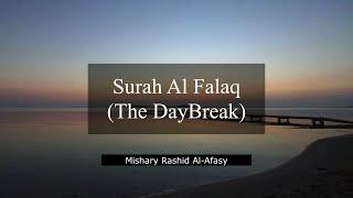 Surah Al Falaq | Mishary Rashid Al-Afasy | HD