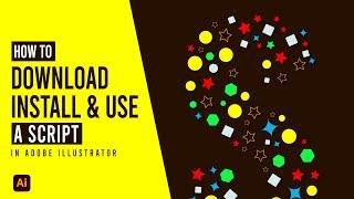 How to Download, Install and Use a Script in Adobe Illustrator | Fillinger script | Fillinger