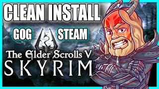 Skyrim AE || Clean Installation || Steam & GOG