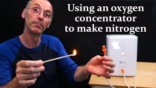 Making Nitrogen Using An Oxygen Concentrator