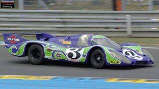 1970 Porsche 917 LH  FLAT 12 SOUND ! Le Mans Classic 2023