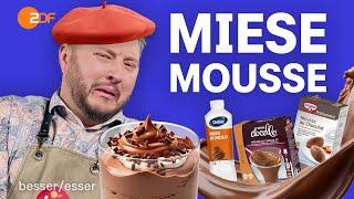 Schade Schokolade: Sebastian schmilzt eure Hoffnung auf gute Mousse au Chocolat