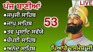 20 July 2024 | Nitnem Sahib | Japji Sahib | Panj Banaia Nitnem | ਨਿੱਤਨੇਮ ਸਾਹਿਬ । ਜਪੁਜੀ ਸਾਹਿਬ । 53