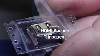 Playstation4 PS4 HDMI Buchse einbauen DIY reparieren