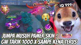 ORANG SOMBONG PAMER SKIN! AUTO BANTAI GW TARIK KENA TERUS SAMPE MUSUH NANGIS DAN TOBAT !!