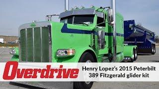 Henry Lopez's 2015 Peterbilt 389 Fitzgerald glider kit