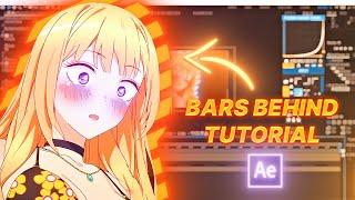 After Effects AMV BARS BEHIND TUTORIAL
