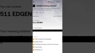 LayerEdge Airdrop Checker live | EDGEN token allocation #layeredge #layeredgeairdrop