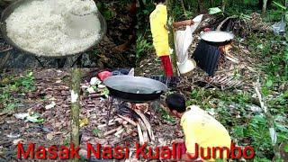 Masak Nasi Kuali Jumbo Acara Keluarga