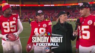 Patrick Mahomes: AFC West title is 'first step' to Chiefs' ultimate goals | SNF | NFL on NBC