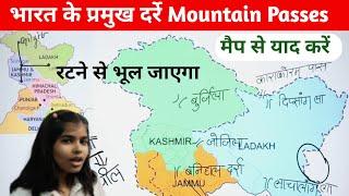 Important Passes of India | भारत के प्रमुख दर्रे by RN Glory Indian Geography