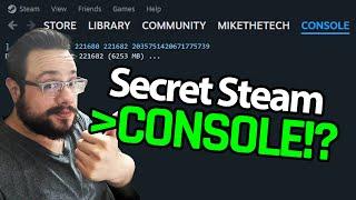 Secret Steam Console!? (Example Depot Download)