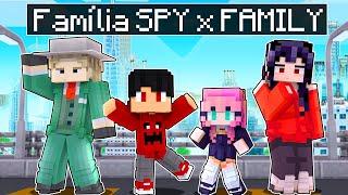 P3DRU entrou na FAMÍLIA SPY x FAMILY no Minecraft