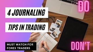 4 Ways to Start Journaling in Forex | How to Start Journaling Your Trades + Tips & Tricks