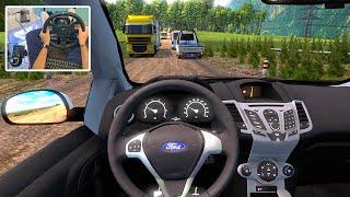 Ford Tourneo Courier through Narrow Roads - Euro Truck Simulator 2 | PXN V99 Gameplay