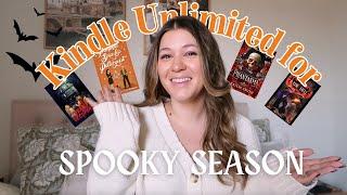 10 spooky season Kindle Unlimited book recommendations | fall books - perfect October reads