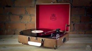 GPO Attache Suitcase Vinyl Record Player - Rewind Retro