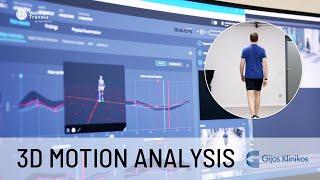 3D motion analysis at Gijos Klinikos