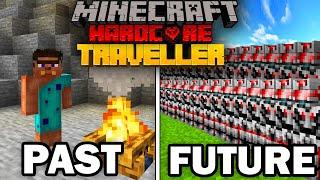 I Survived 100 Days as a TIME TRAVELLER in Minecraft Hardcore...