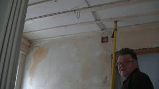 Gipskarton-, Rigipsplatten "solo" an die Decke montieren       Achim´s Baustelle Episode 5 Teil 1