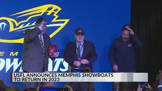 Memphis Showboats USFL football returning in 2023