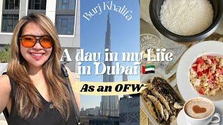 LIVING IN DUBAI  Day in a life of an OFW  Filipino breakfast, Day off from work, Grocery+Gala!