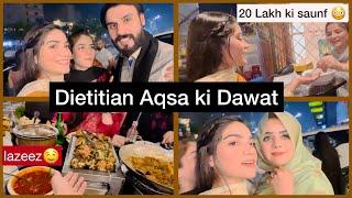 Dietitian Aqsa Ki Dawat | 20 lakh ki Saunf  | Khadija Afzal