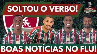 BOAS NOTÍCIAS DO FLUMINENSE! CRAQUE FICA NO FLU E MANO FALA SOBRE REFORÇO!