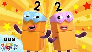 Terrible Twos and friends | Learn to Count | Number Fun | Numberblocks
