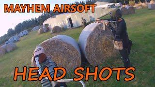 some lucky head shots at mayhem airsoft, pre lock-down #shorts