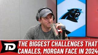 Challenges facing Carolina Panthers Dave Canales, Dan Morgan in 2024