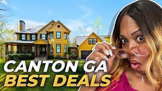 CANTON GEORGIA Neighborhood Showcase: Explore 3 STUNNING Homes For Sale | East Cobb Georgia Realtor