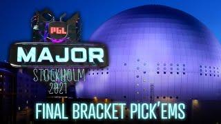 PGL Major Stockholm Bracket Pick'ems