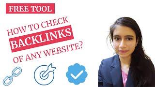 How to Check BACKLINKS of Any Website For Free? | Competitor's Backlinks (HINDI TUTORIAL)