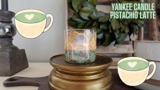 Yankee Candle Review: Pistachio Latte