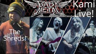 Sweet! Shredder reacts to Babymetal Kami, Live!