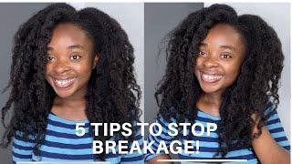 5 TIPS TO PREVENT NATURAL HAIR BREAKAGE