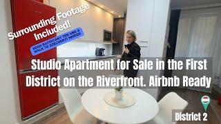 Buying Property in Budapest? Studio Apartment for Sale on the Riverfront | District 2  