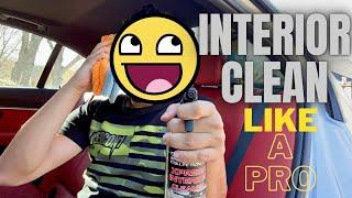 How To Easily Clean Your Car Interior In Under 5 Minutes!!