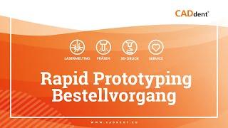 Tutorial Rapid Prototyping Bestellvorgang